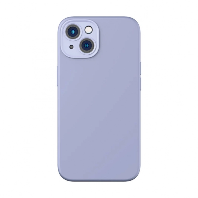 Baseus Liquid Silica Gel Cover til iPhone 14 Plus lavendel