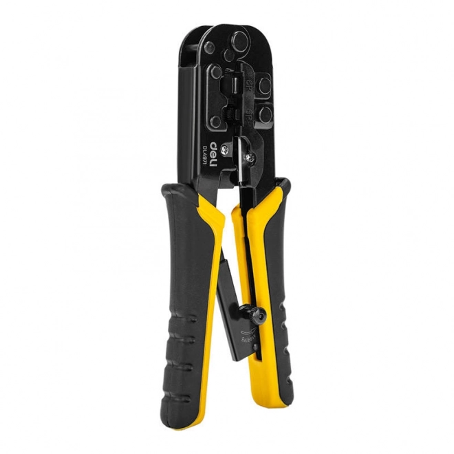 Deli Tools EDL4971 Krimptæng til ethernetstik, 4/6/8P, RJ45/RJ14/RJ12/RJ9