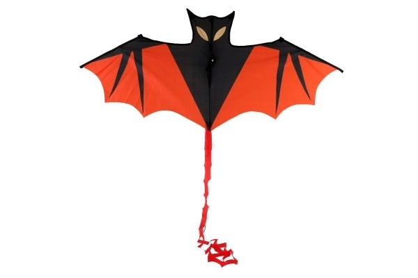 Drage flyvende flagermus nylon 120x55cm i stofpose