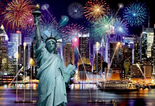 Träpuzzle Nat New York 2i1