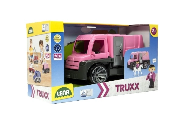 Lena TRUXX hestetransport i dekorativ karton