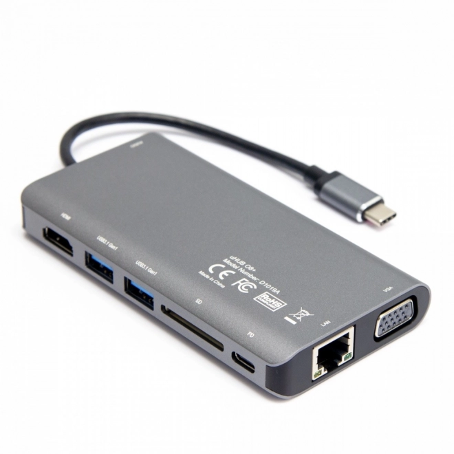 Universel USB-C Hub 8i1 Unitek