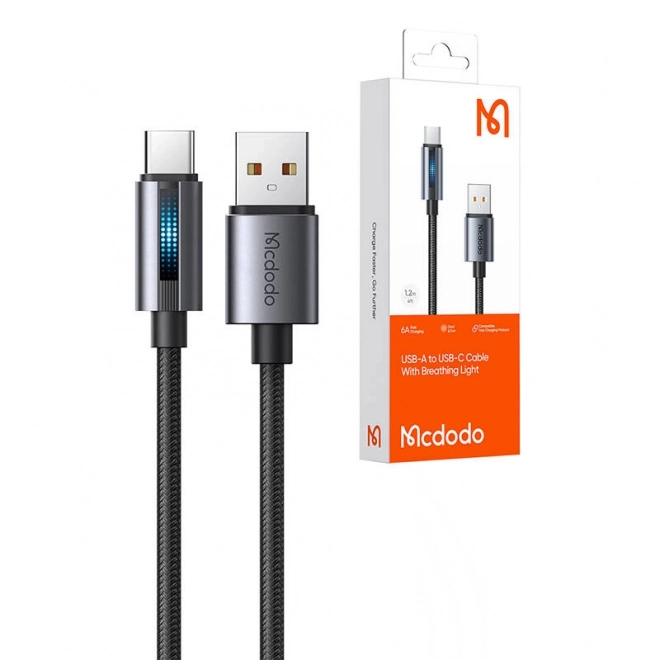 USB-kabel Mcdodo USB-A til USB-C 1,2m sort
