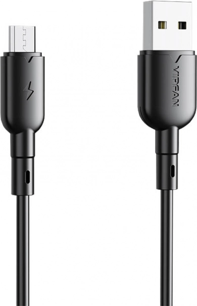 USB A til Micro USB kabel Vipfan X11 sort 1 m