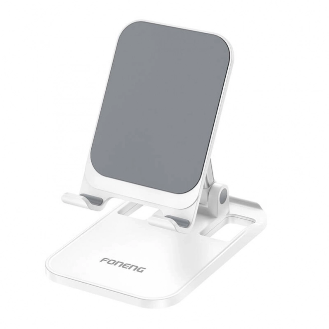 Foldbart telefonstativ Foneng hvid