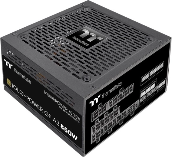 Thermaltake Toughpower GF A3 850W Gold, fuldt modulær ATX 3.0/PCIe 5.0 strømforsyning