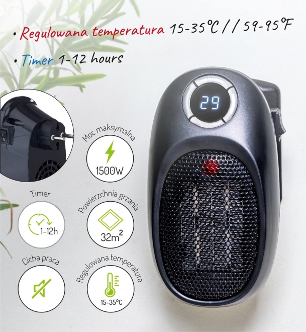 Termoventilator Adler Easy Heater
