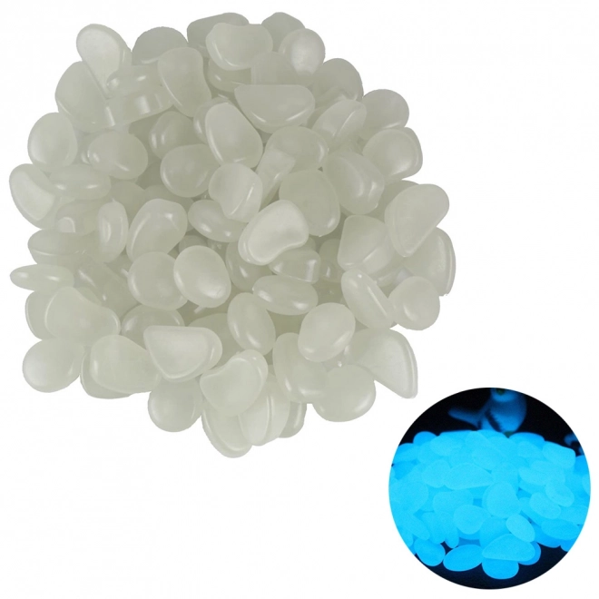 Fluorescerende lysende sten