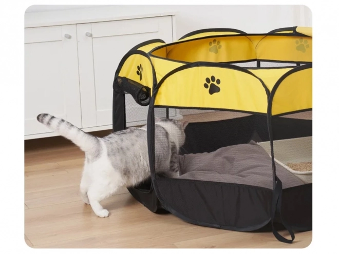Sammenklappelig hvalpegård til hunde og katte