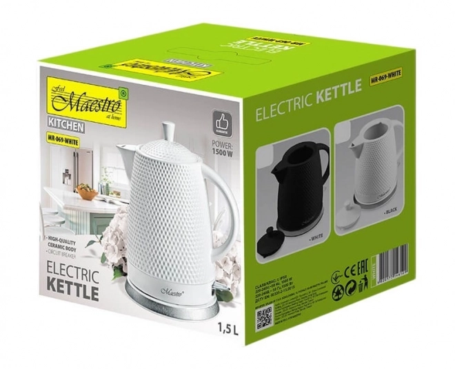 Elektrisk kedel Maestro 1,5l sort