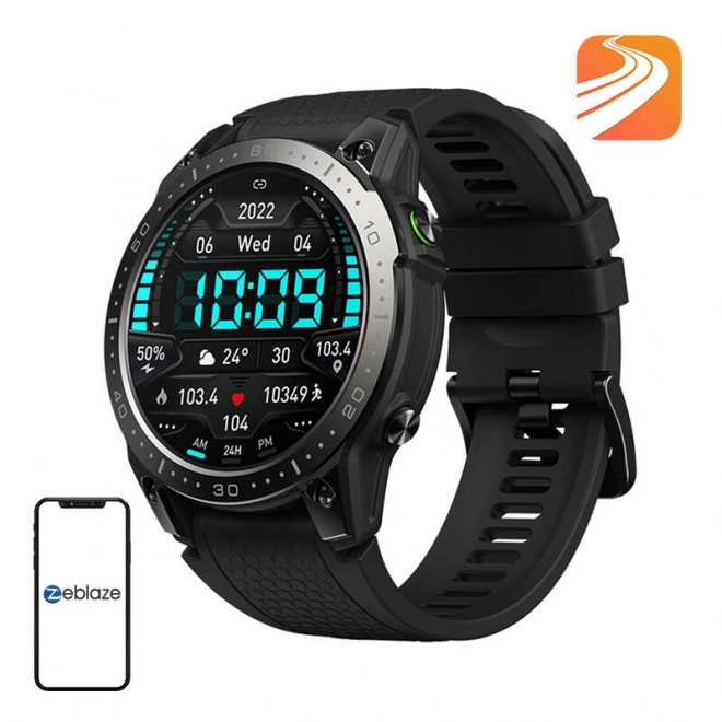 Smarte ure Zeblaze Ares 3 Pro (sort)