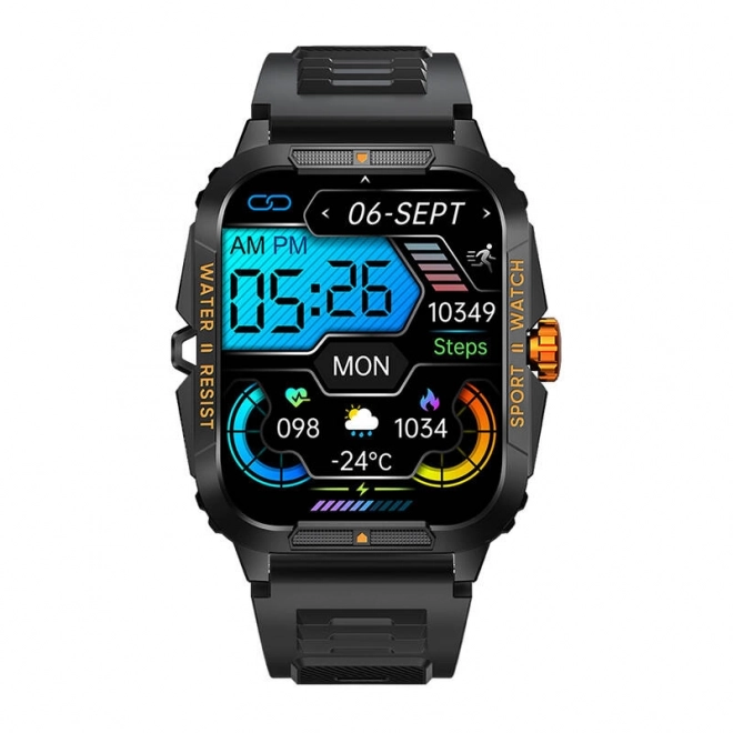 Smarte ure Colmi P76 (sort-orange)