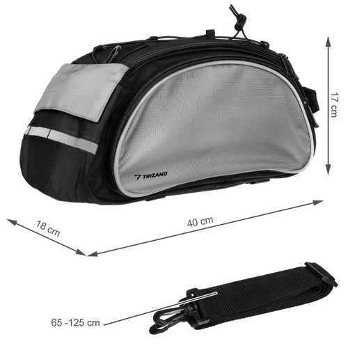 Universel cykeltaske Trizand