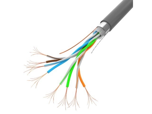Netværkskabel LAN FTP 100MB/S CCA 100M grå