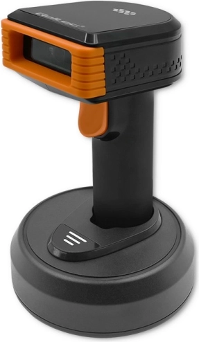 Trådløs 1D/2D stregkodelæser med dockingstation Qoltec