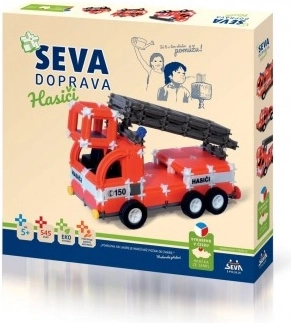 Seva Transport – brandmænd, byggesæt 545 dele