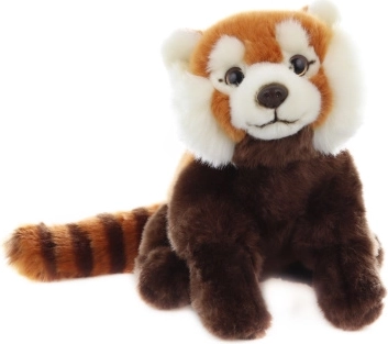 Plysbamse rød panda 26 cm