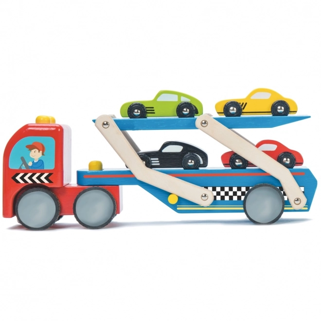 Trælastbil med biler Le Toy Van