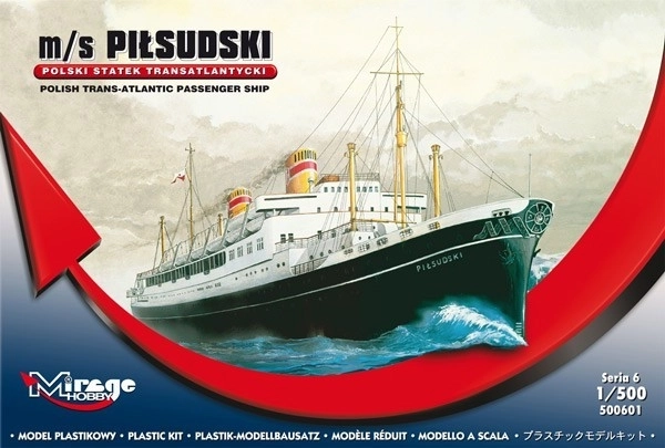 Modelskib m/s Piłsudski