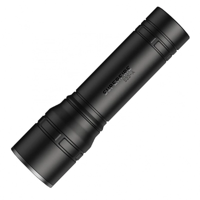 Lommelygte Superfire S33-A, USB (sort)