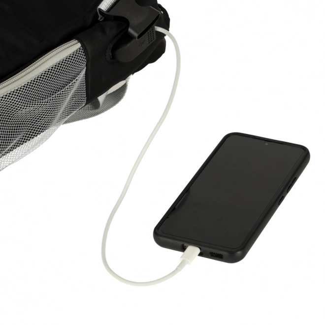 Vandtæt rejserygsæk med USB-port til fly