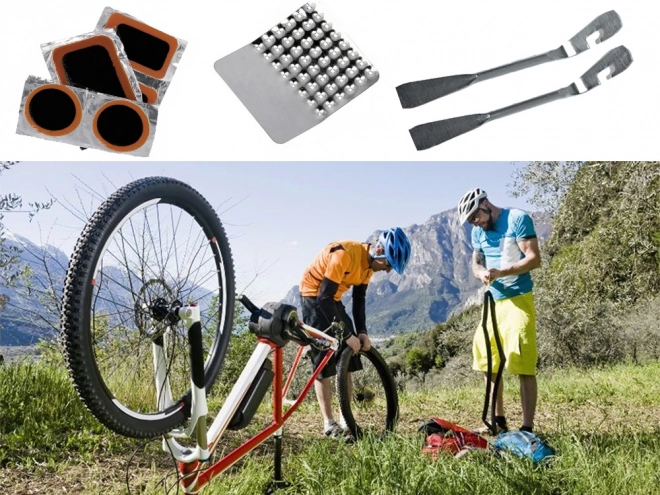 Reparationssæt til cykelslanger