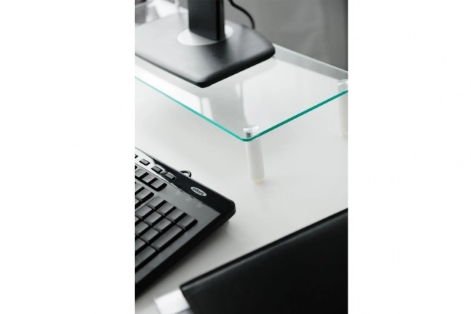 Glasstativ til monitor