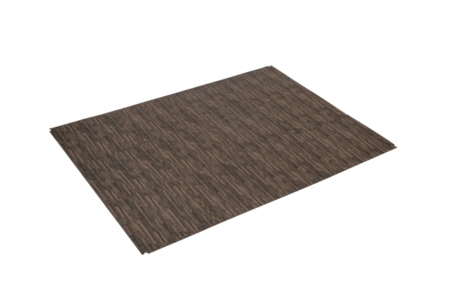 Skumunderlag til havepool 50 x 50 cm Bestway træimitat - 12 stykker