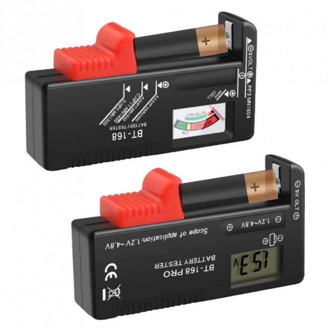 Universel digital batteritester