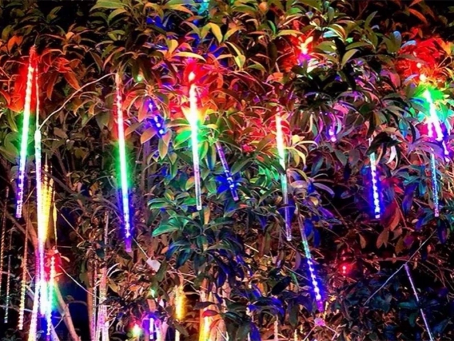Jule LED lys faldende sne 50cm IP44