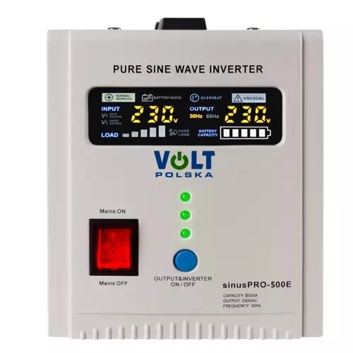 Nødstrømkilde Volt Polska sinusPRO-500E