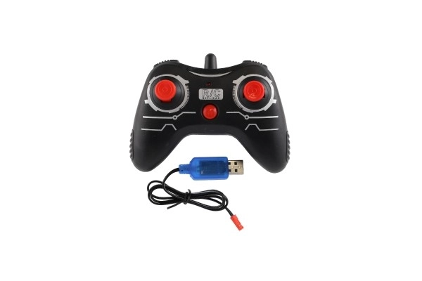 Motorbåd/skib til vand RC plast 19 cm på batterier + opladningspakke + USB 2,4 GHz i kasse 26x13x15cm