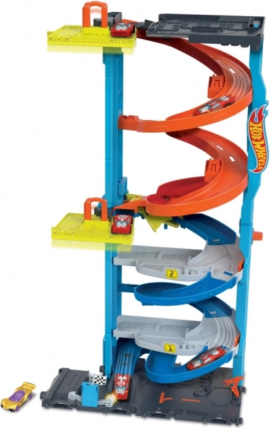 Hot Wheels City racertårn med 2-i-1 transformation