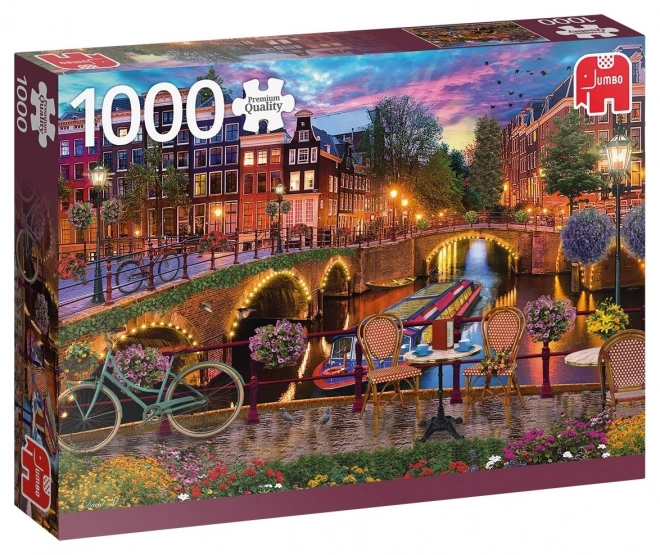 Puslespil Amsterdams Vandkanaler 1000 brikker