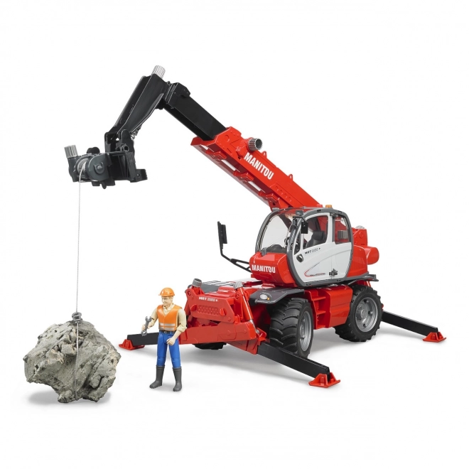 Bruder Manipulator Manitou MRT 2150 med tilbehør