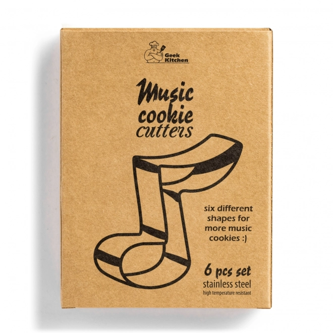 Kageudstikkere MUSIC 6 stykker
