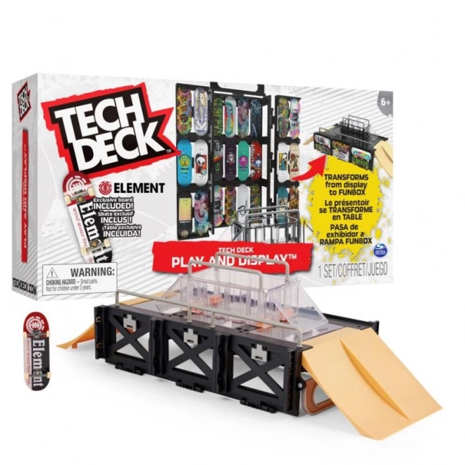 Tech Deck sæt med rampe