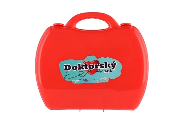 Sæt af læge plast i plastikkuffert i blister 23x40x4cm