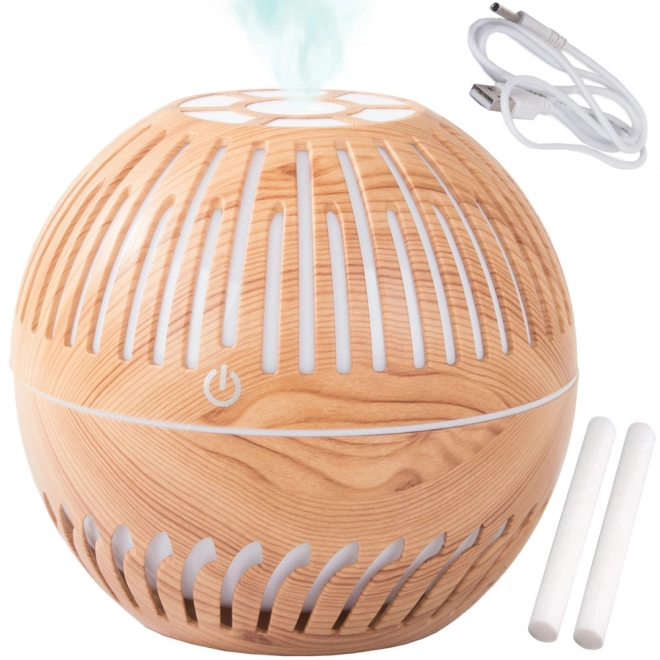 Aroma diffuser og luftfugter med RGB belysning