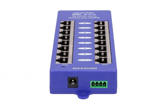 Extralink 8-ports PoE injektor gigabit