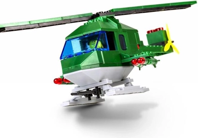 Cheva byggesæt helikopter – kampmodel med besætning