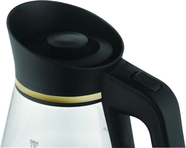 Borosilikatglas og filter mod kalk