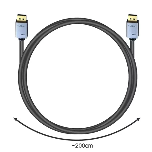Kabel DisplayPort til DisplayPort 4K