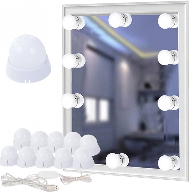 USB LED-lys til toiletbord og spejl