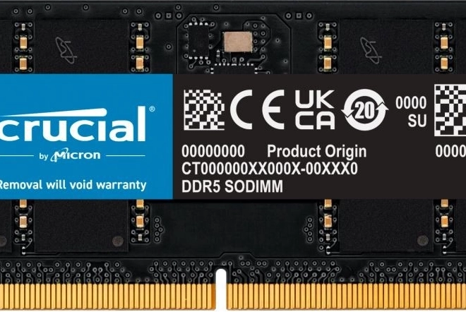 Hukommelse DDR5 SODIMM 32GB/4800 CL40