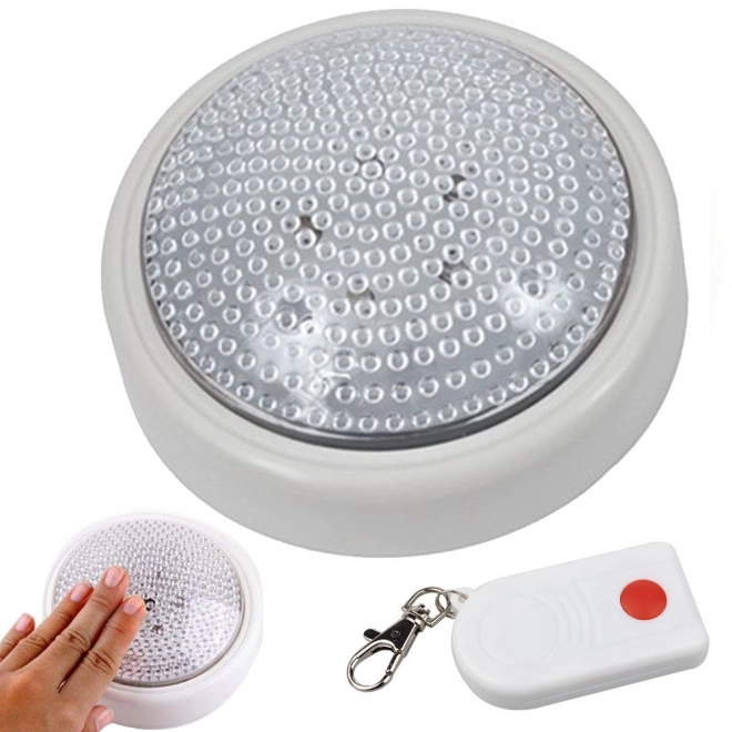 Touch-lampe med fjernbetjening