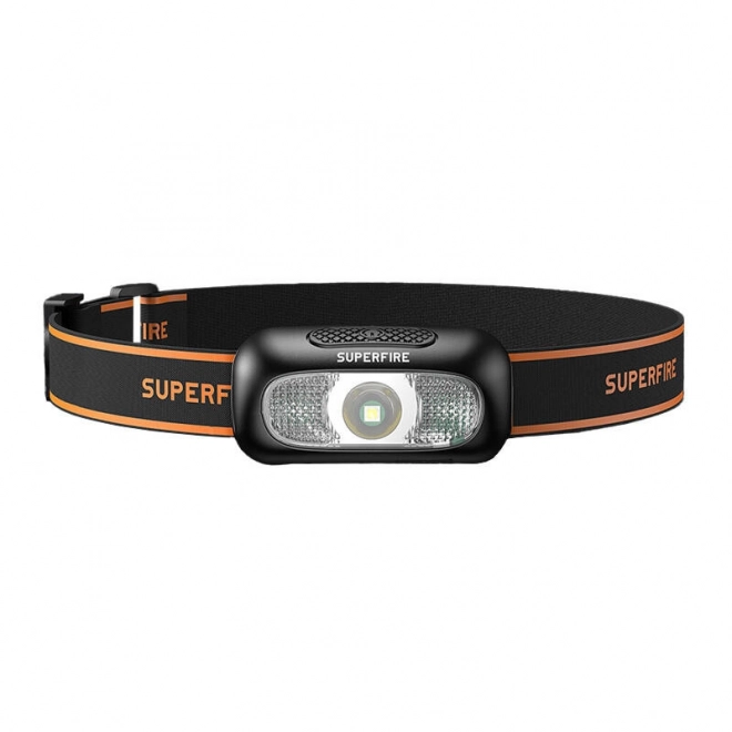 Pandelygte Superfire HL05-D, 110 lm, USB
