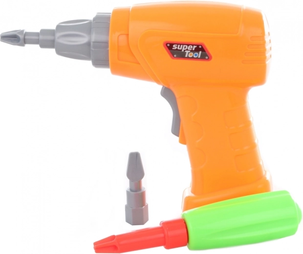 Børneboremaskine til realistisk leg