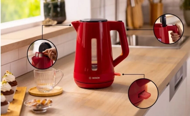 Kedel MyMoment 1,7l Rød