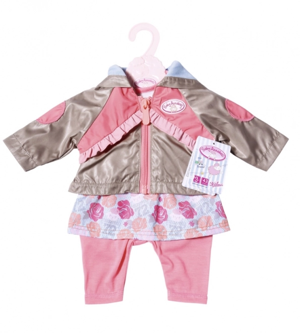 Baby Annabell tøj med jakke 43 cm
